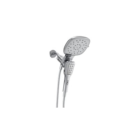 Moen Verso 8-Function 7in Diameter Eco-Performance Showerhead with Handshower in Chrome 220C5EP